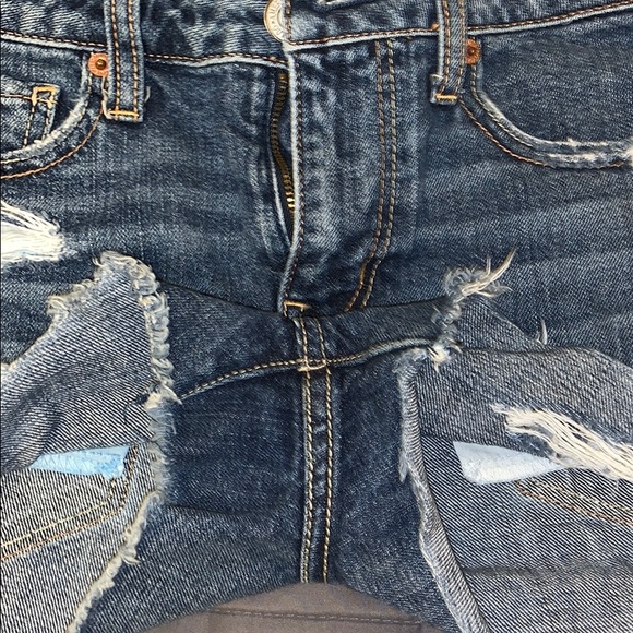 High Rise Jean Short - Picture 4 of 5